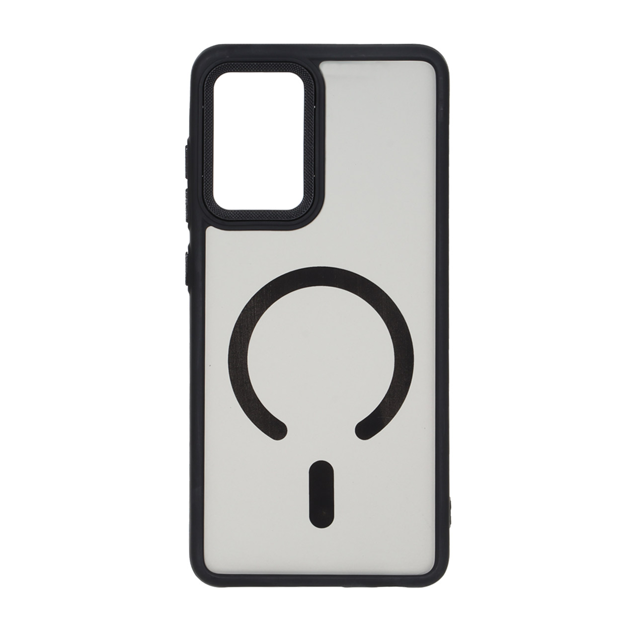 قاب مات لنز کربن طرح مگ سیف دور رنگی Samsung Galaxy A52 / A52s - مشکی