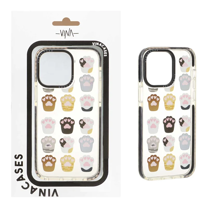 قاب اورجینال Vina شفاف طرح دار Apple iPhone 14 Pro Max - کد 402 (پک دار)