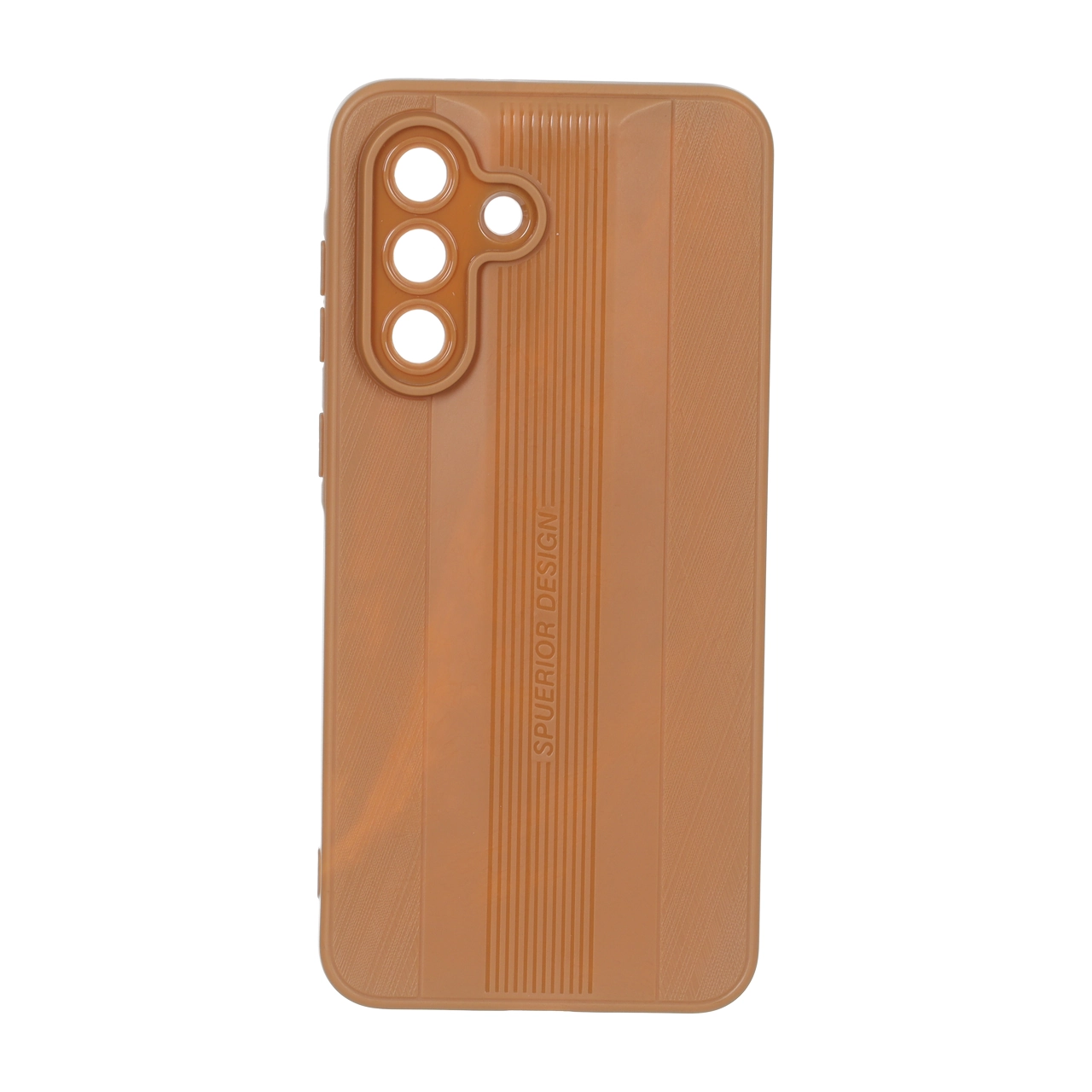 قاب Spuerior Design محافظ لنزدار Samsung Galaxy A56 / A36 - عسلی