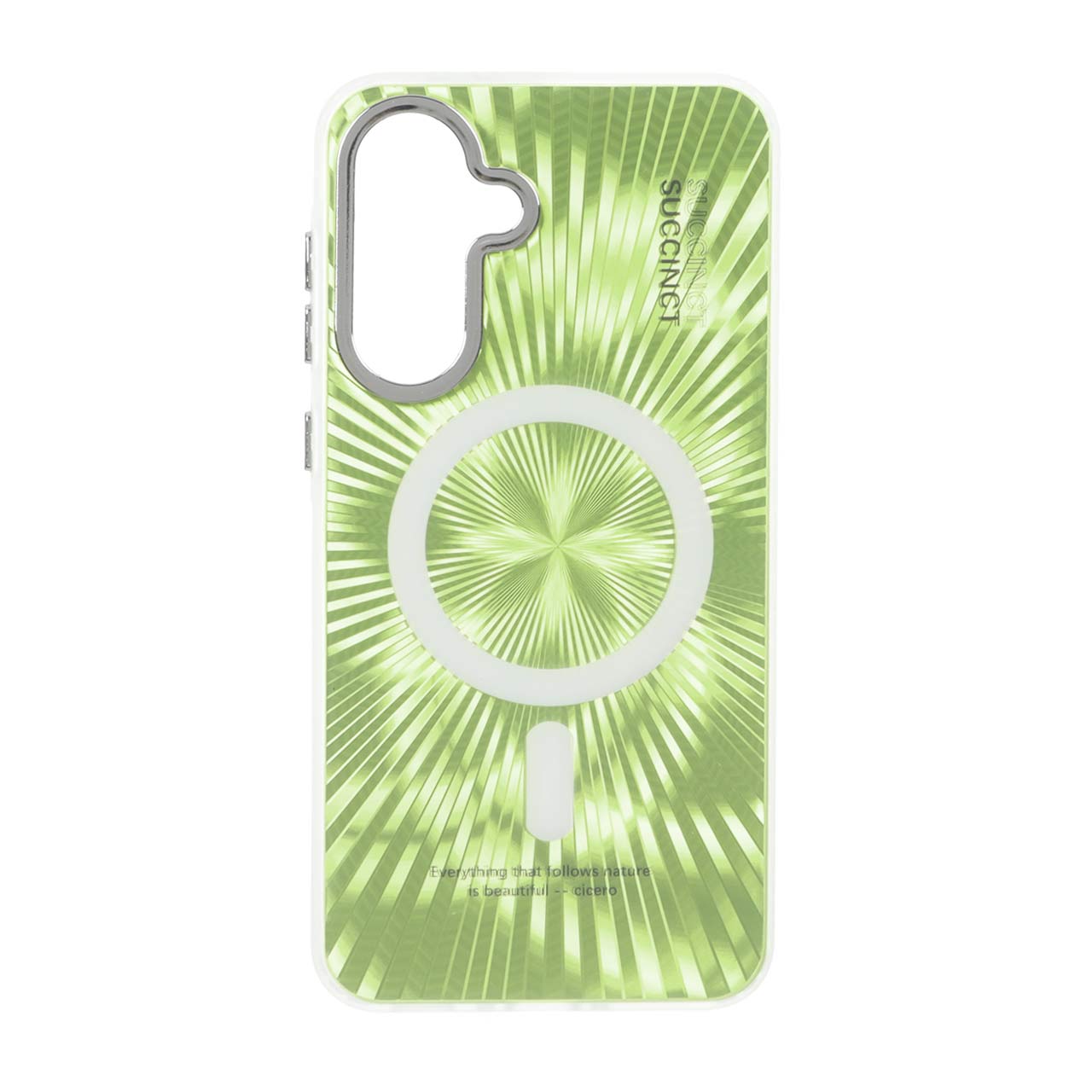 قاب Succinct الحمبرا طرح مگ سیف Samsung Galaxy A56 / A36 - سبز