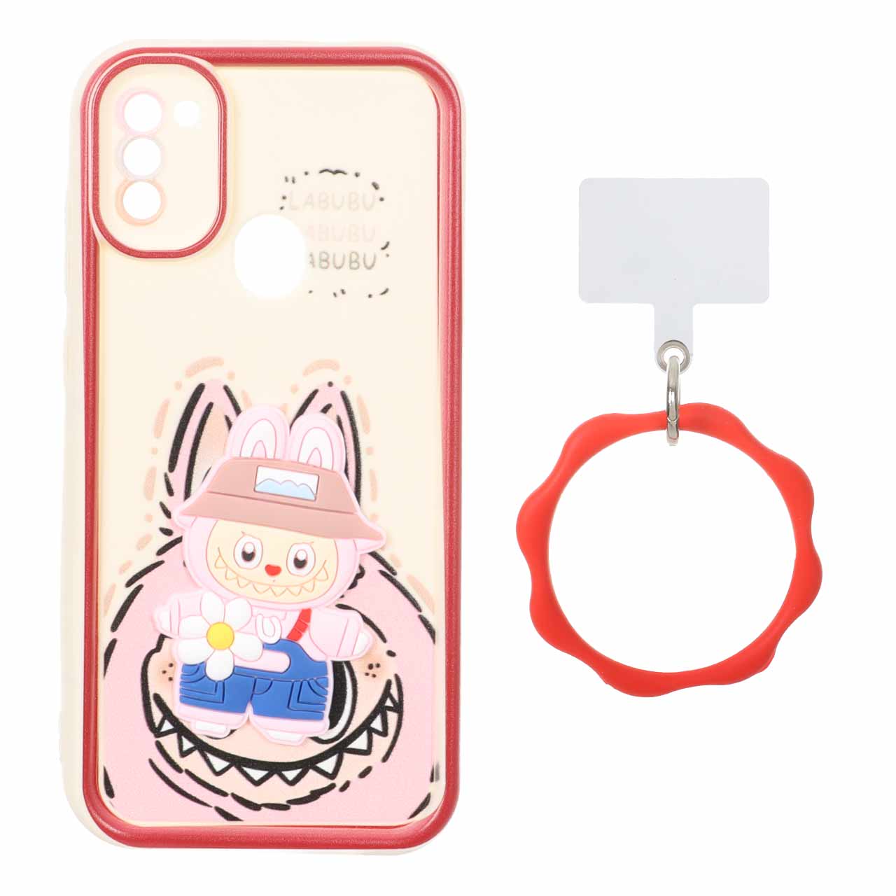 قاب Solid Case عروسک برجسته النگویی Samsung Galaxy A11 / M11 - طرح 547