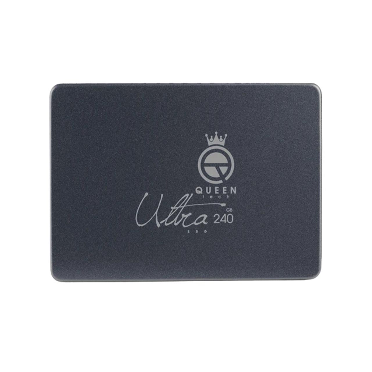 هارد Queen SSD مدل Ultra ظرفیت 240GB - مشکی (گارانتی آی تین)