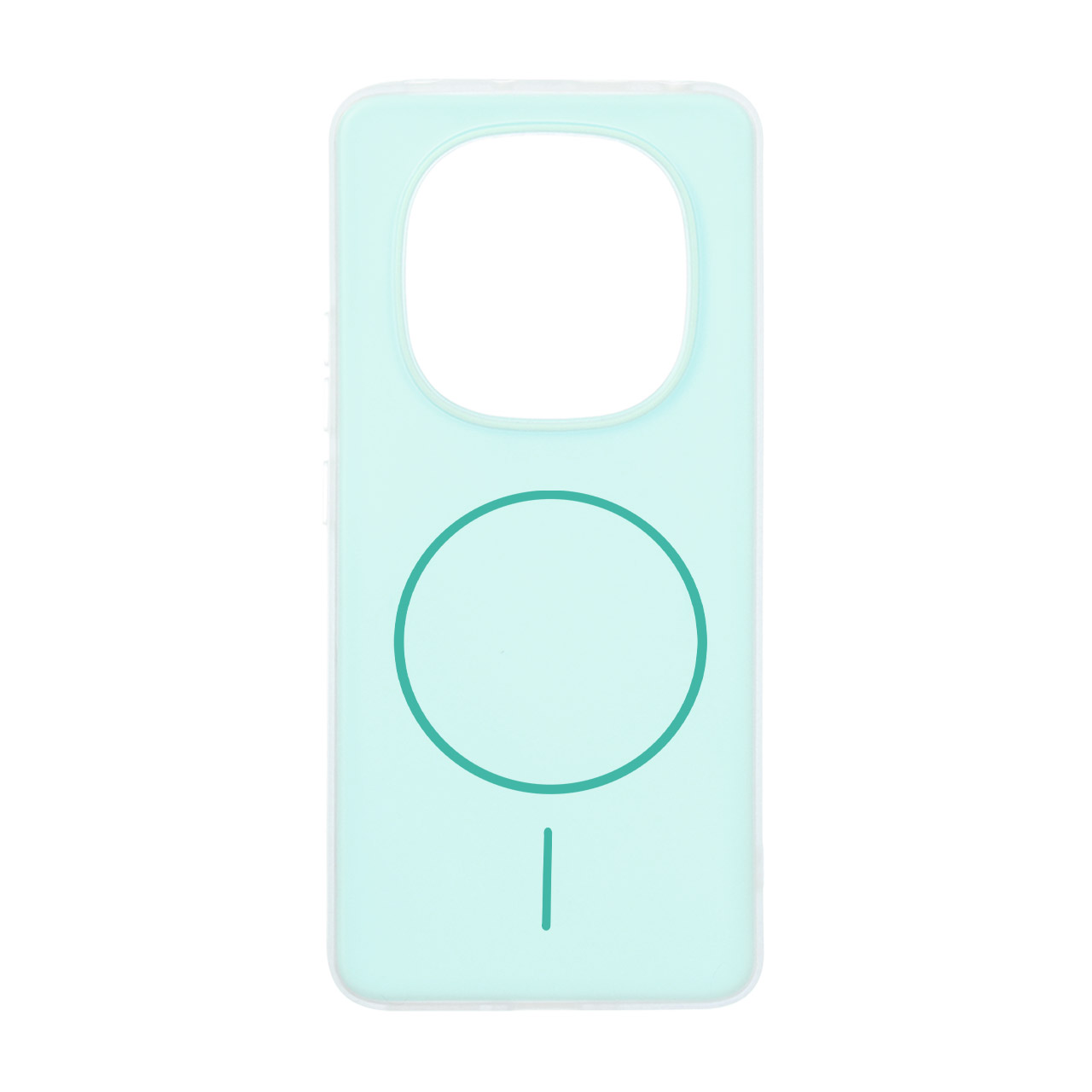 قاب دو تکه طرح مگ سیف مات Xiaomi Redmi Note 14 Pro 4G - سبز