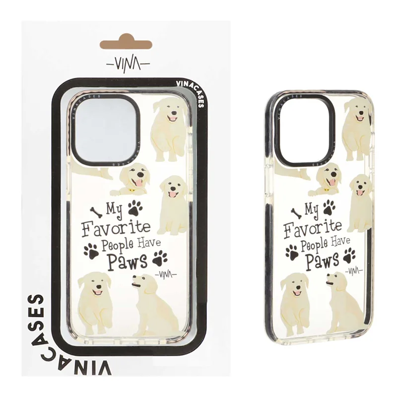 قاب اورجینال Vina شفاف طرح دار Apple iPhone 14 Pro Max - کد 401 (پک دار)