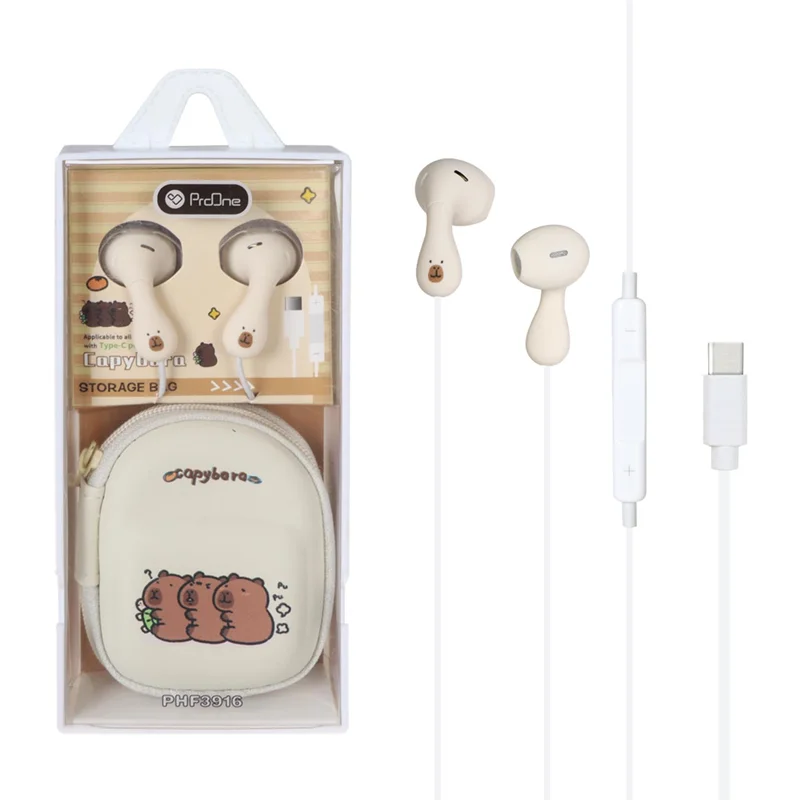 هندزفری باسیم ProOne مدل PHF3916 - کرم