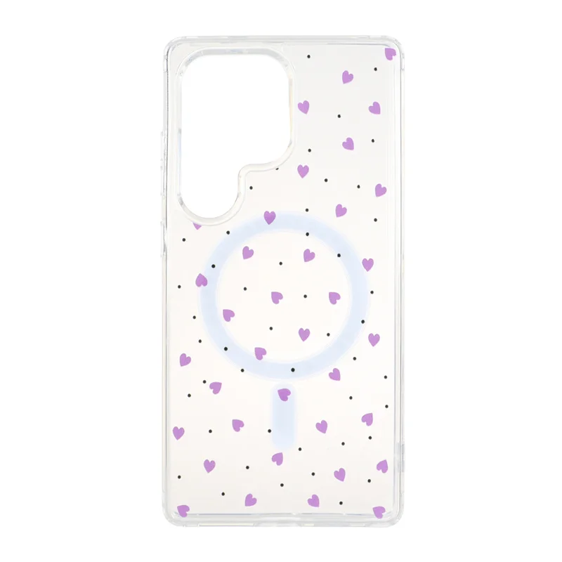 قاب دور ژله ای MagSafe مینیمال Samsung Galaxy S25 Ultra - طرح 454