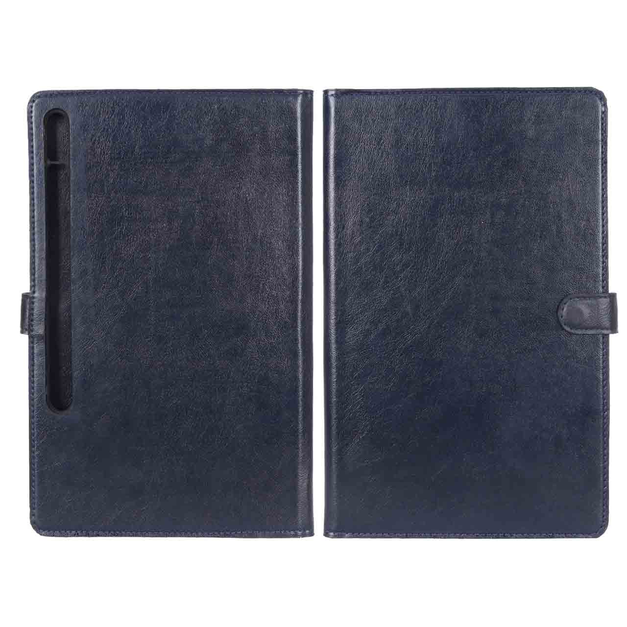 کیف تبلت ساده Samsung Galaxy TAB S9 Plus 5G 12.4 / X810 / X816B - سرمه ای