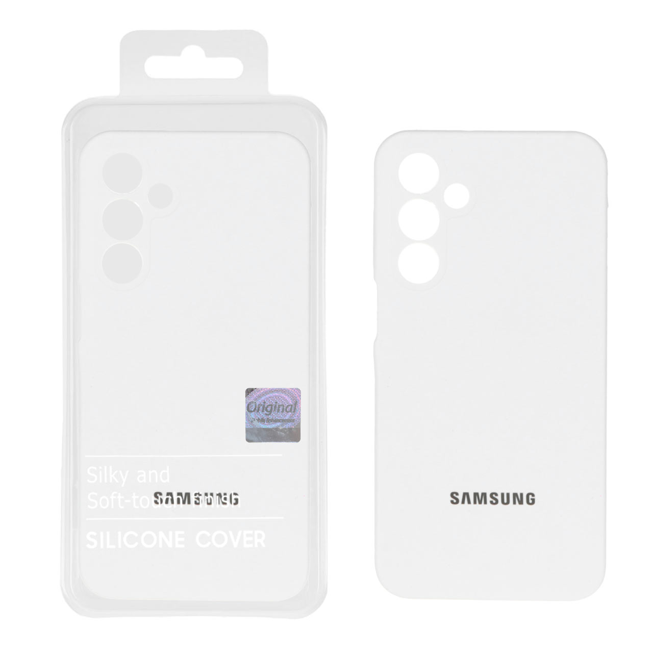 قاب سیلیکونی پاک کنی اورجینال Master Quality مدل Samsung Galaxy A16 - سفید (پک دار)