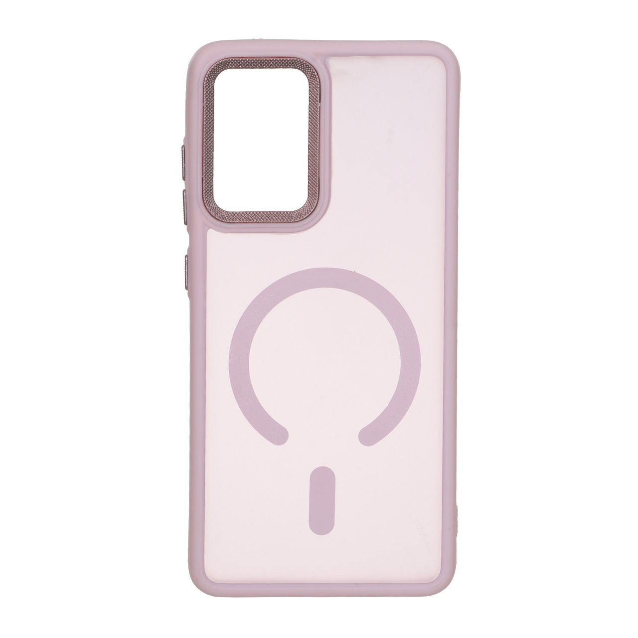 قاب مات لنز کربن طرح مگ سیف دور رنگی Samsung Galaxy A52 / A52s - صورتی