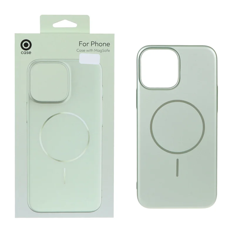 قاب متالیک MagSafe پشت سخت Apple iPhone 13 Pro Max - سبز (پک دار)