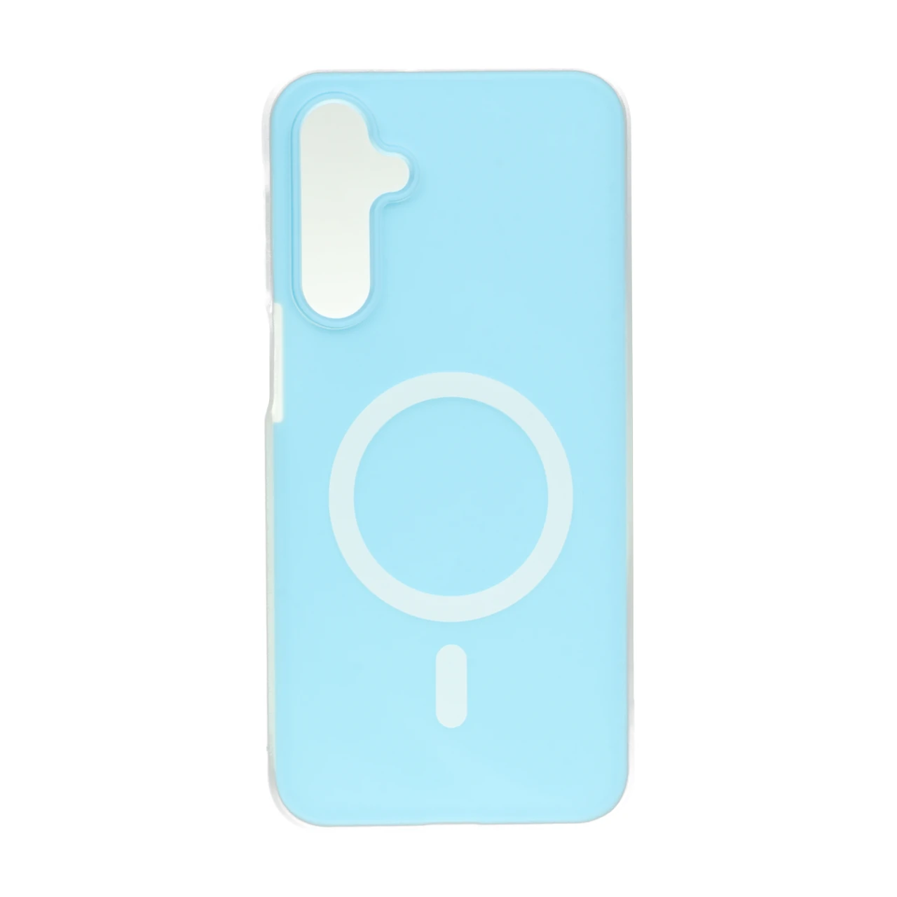 قاب دو لایه مات طرح مگ سیف Samsung Galaxy A16 - آبی