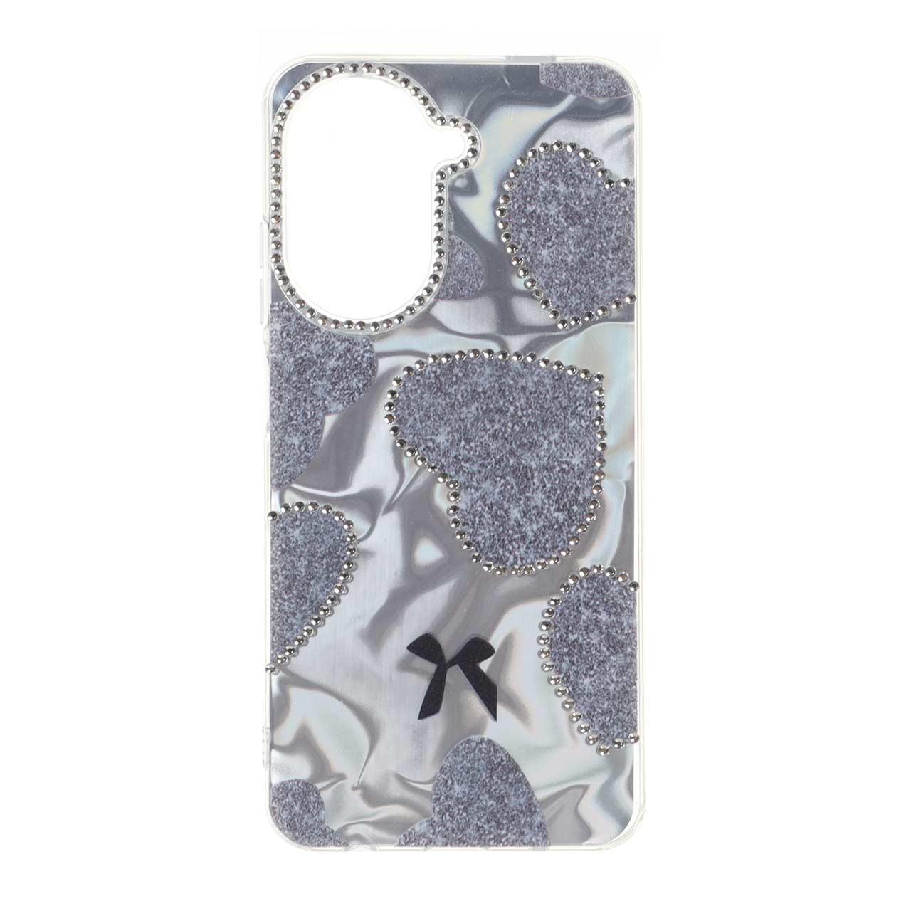 قاب هولوگرامی طرح دار نگینی Xiaomi Redmi A5 / Poco C71 - کد 294