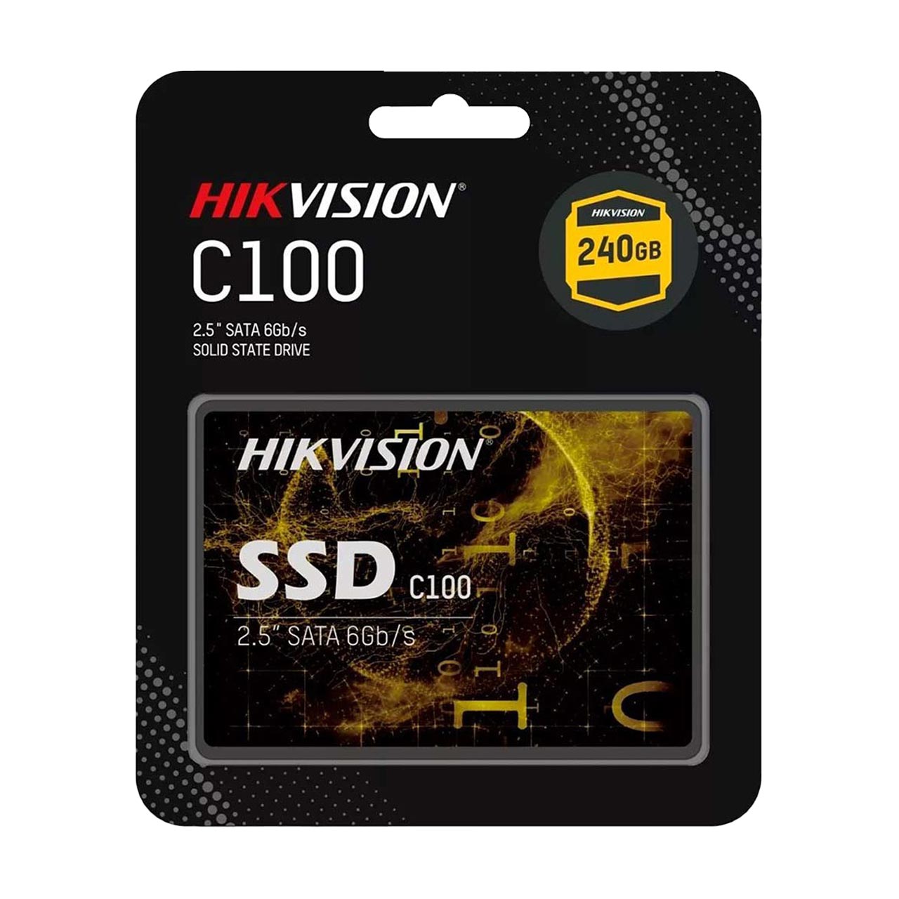 هارد Hikvision SSD مدل C100 ظرفیت 240GB - مشکی (گارانتی آونگ)