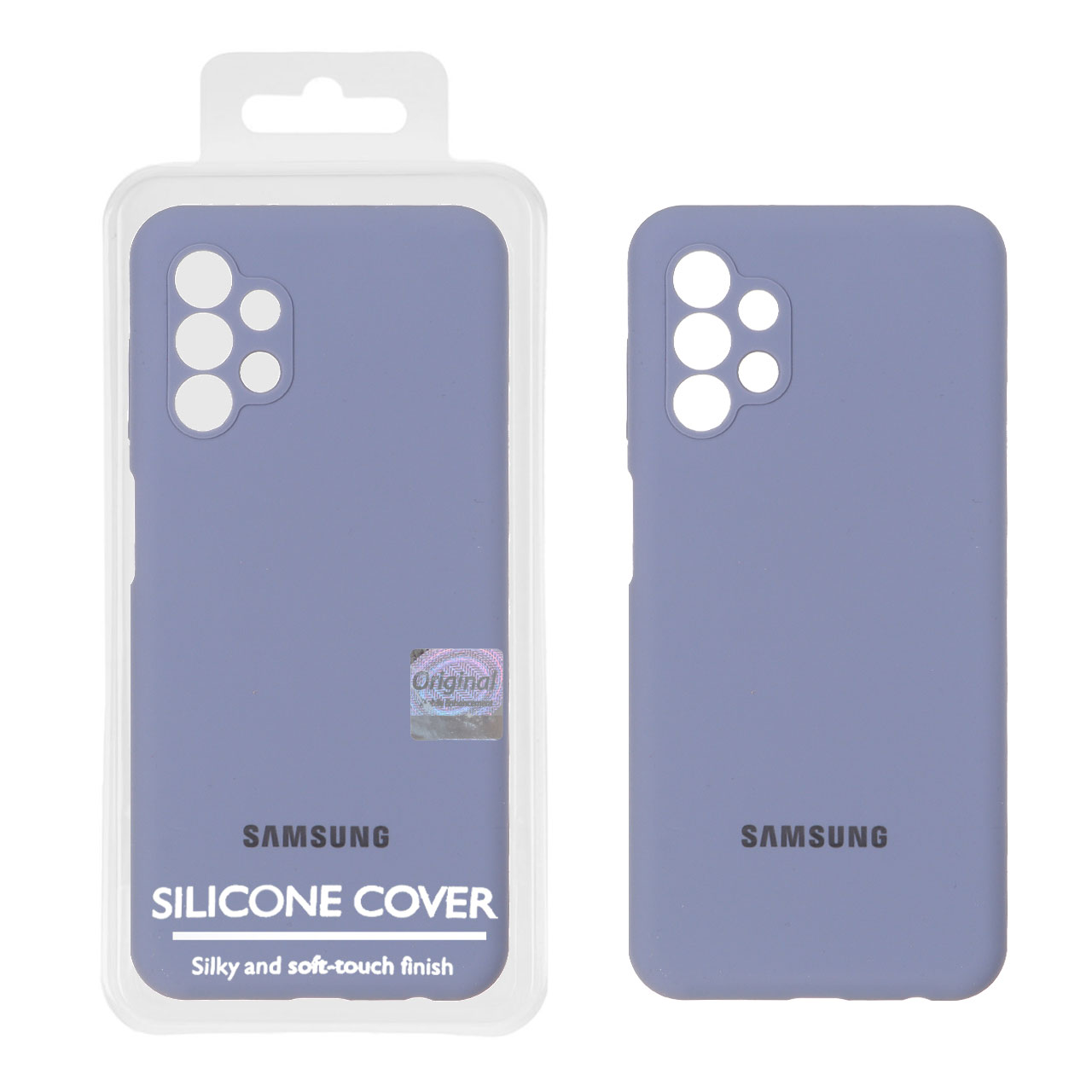 قاب سیلیکونی پاک کنی اورجینال Master Quality مدل Samsung Galaxy A13 4G - فیلی (پک دار)