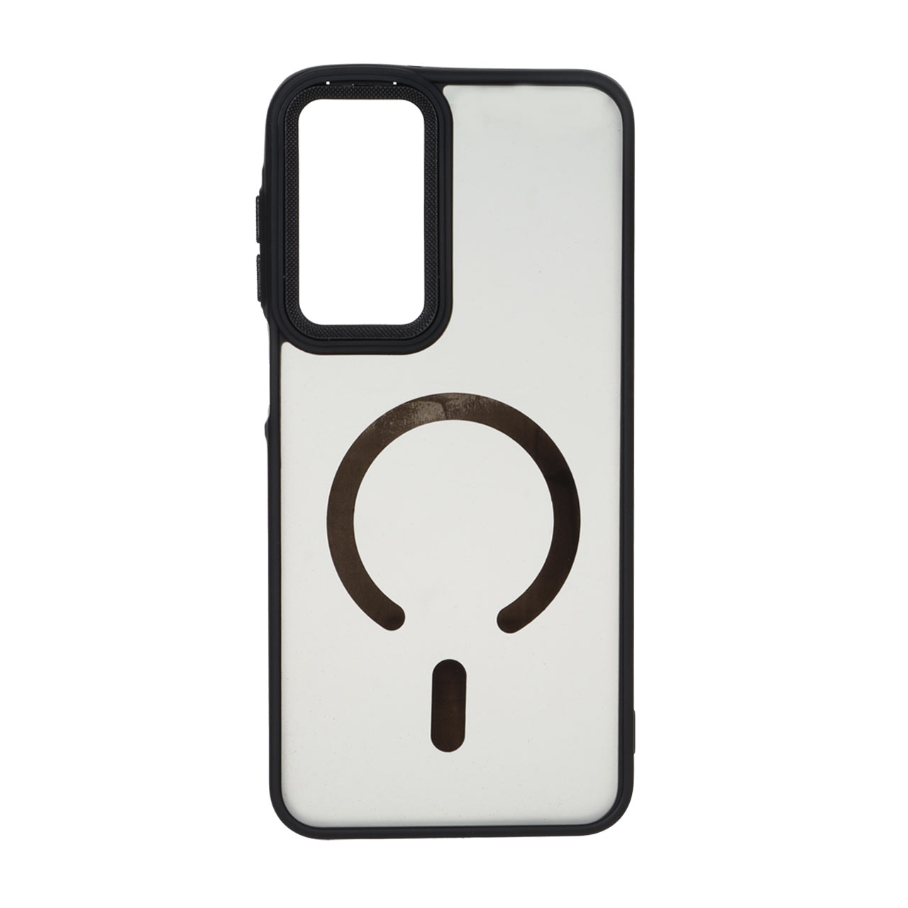 قاب مات لنز کربن طرح مگ سیف دور رنگی Samsung Galaxy A17 / A26 - مشکی