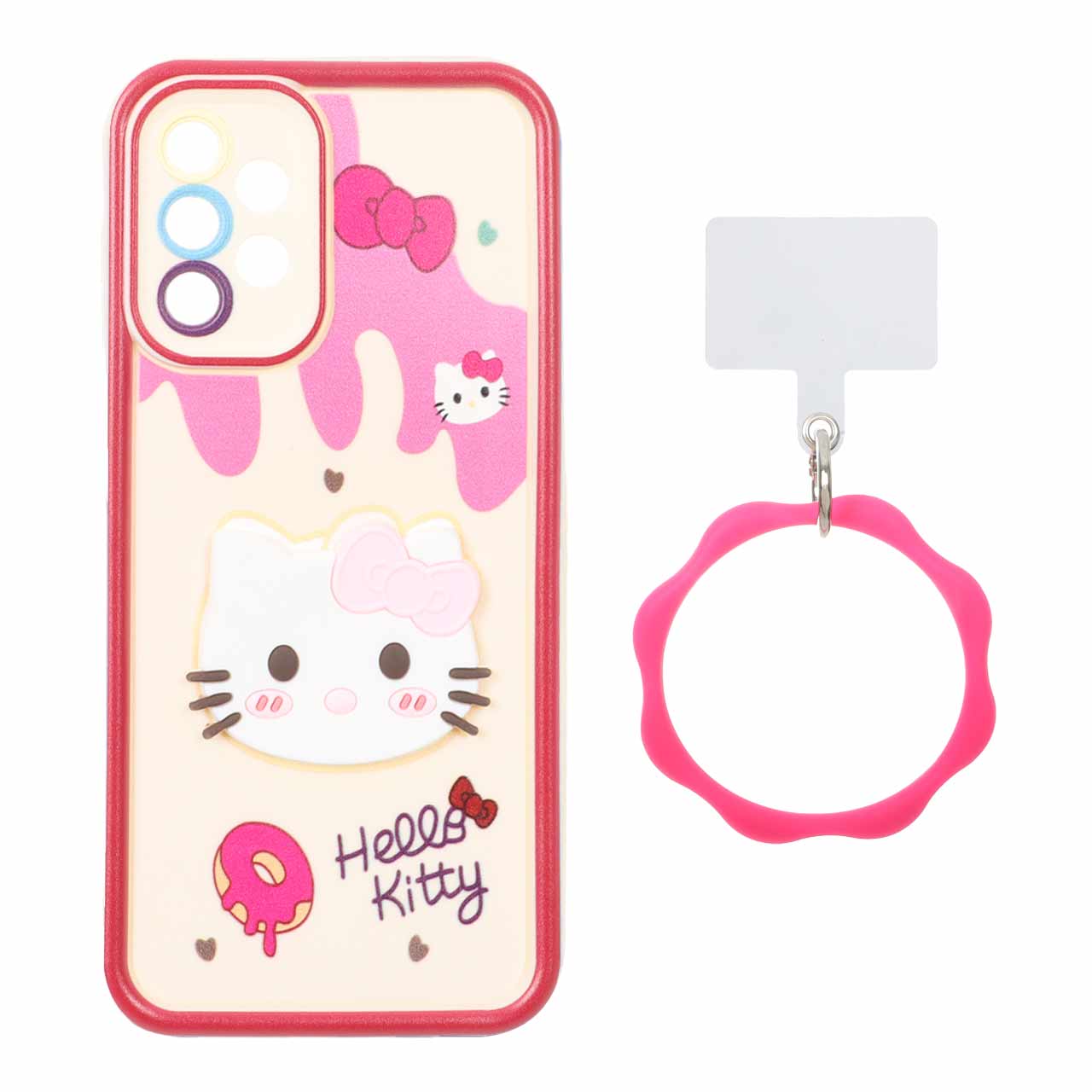 قاب Solid Case عروسک برجسته النگویی Samsung Galaxy A32 4G - طرح 485