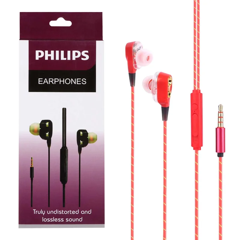 هندزفری با سیم PHILIPS - نارنجی