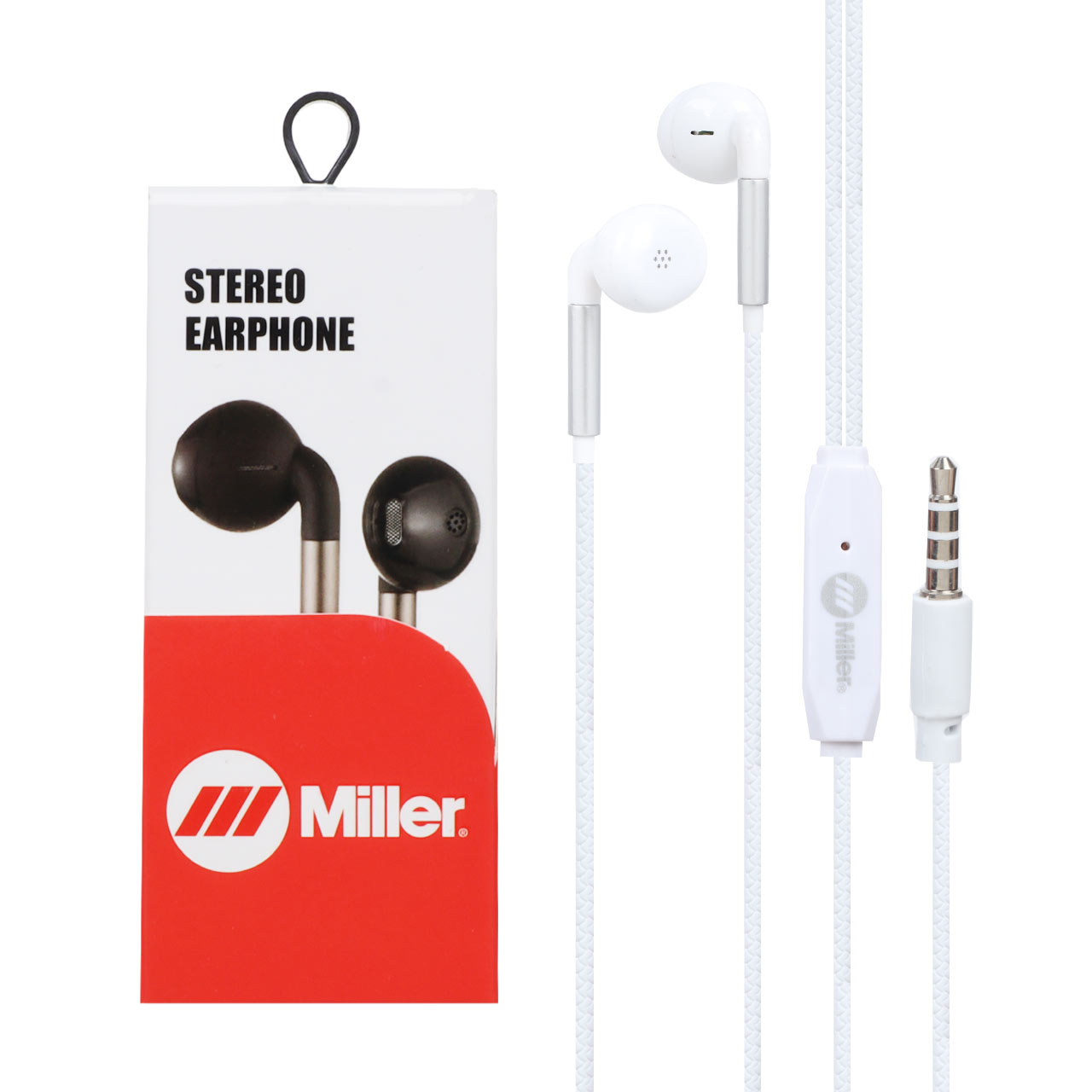 هندزفری باسیم Miller مدل MH-128 - سفید