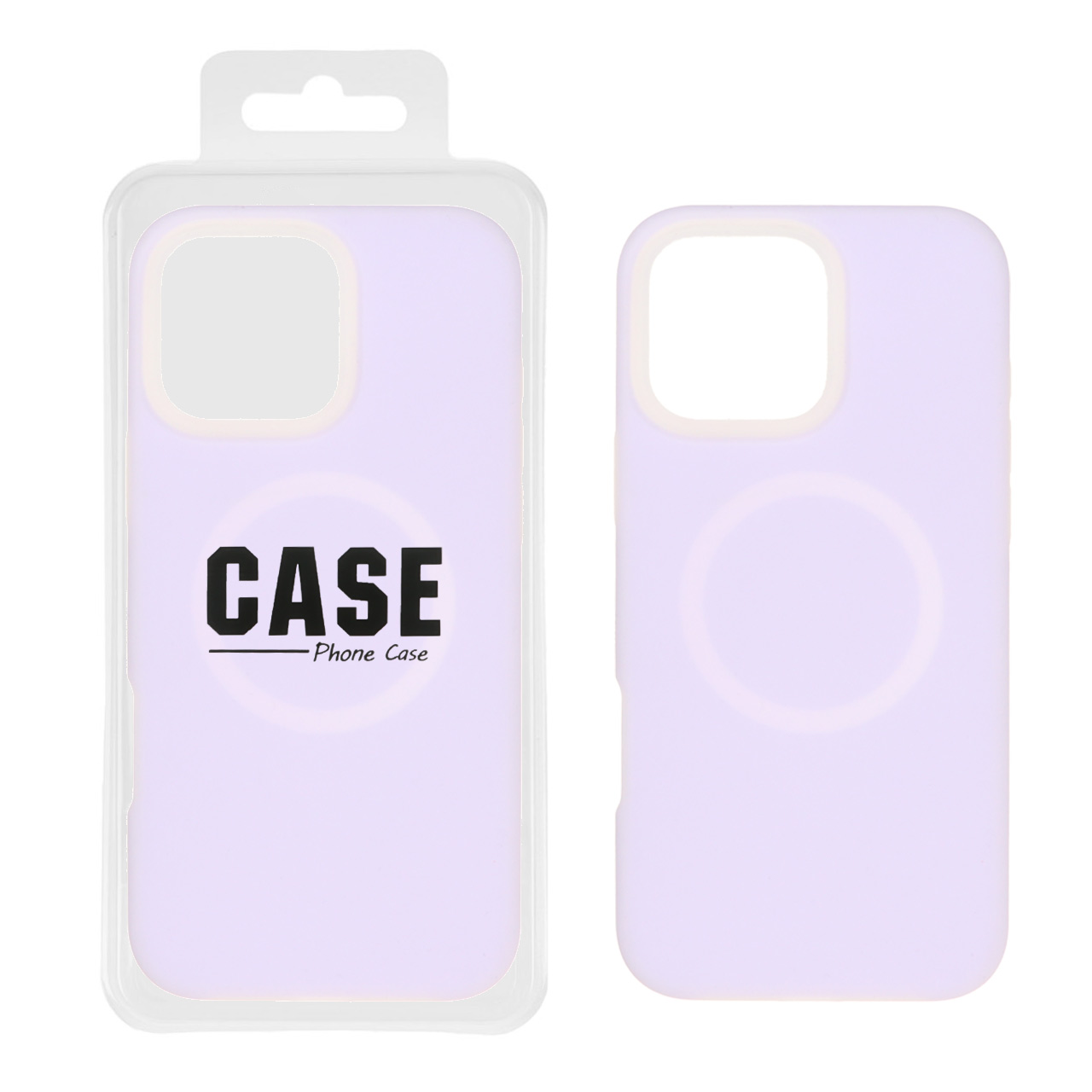 قاب سیلیکونی پاستیلی MagSafe مدل Apple iPhone 16 Pro Max - یاسی (پک دار)