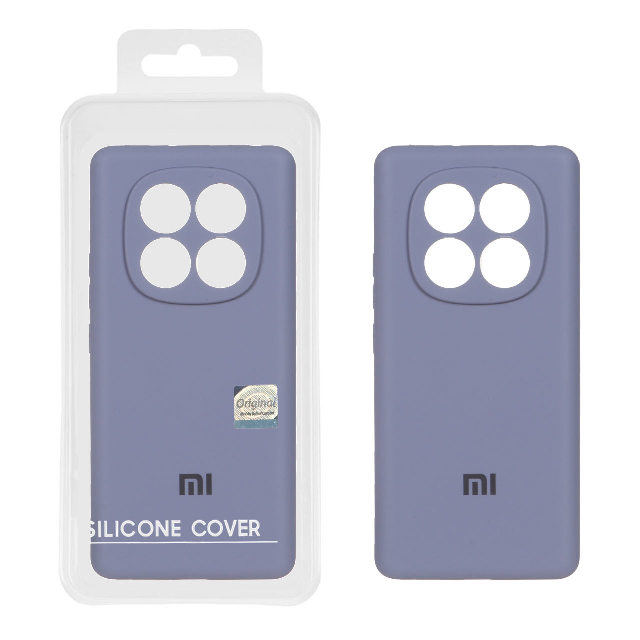 قاب سیلیکونی پاک کنی اورجینال Master Quality مدل Xiaomi Redmi Note 14 Pro 4G - فیلی (پک دار)