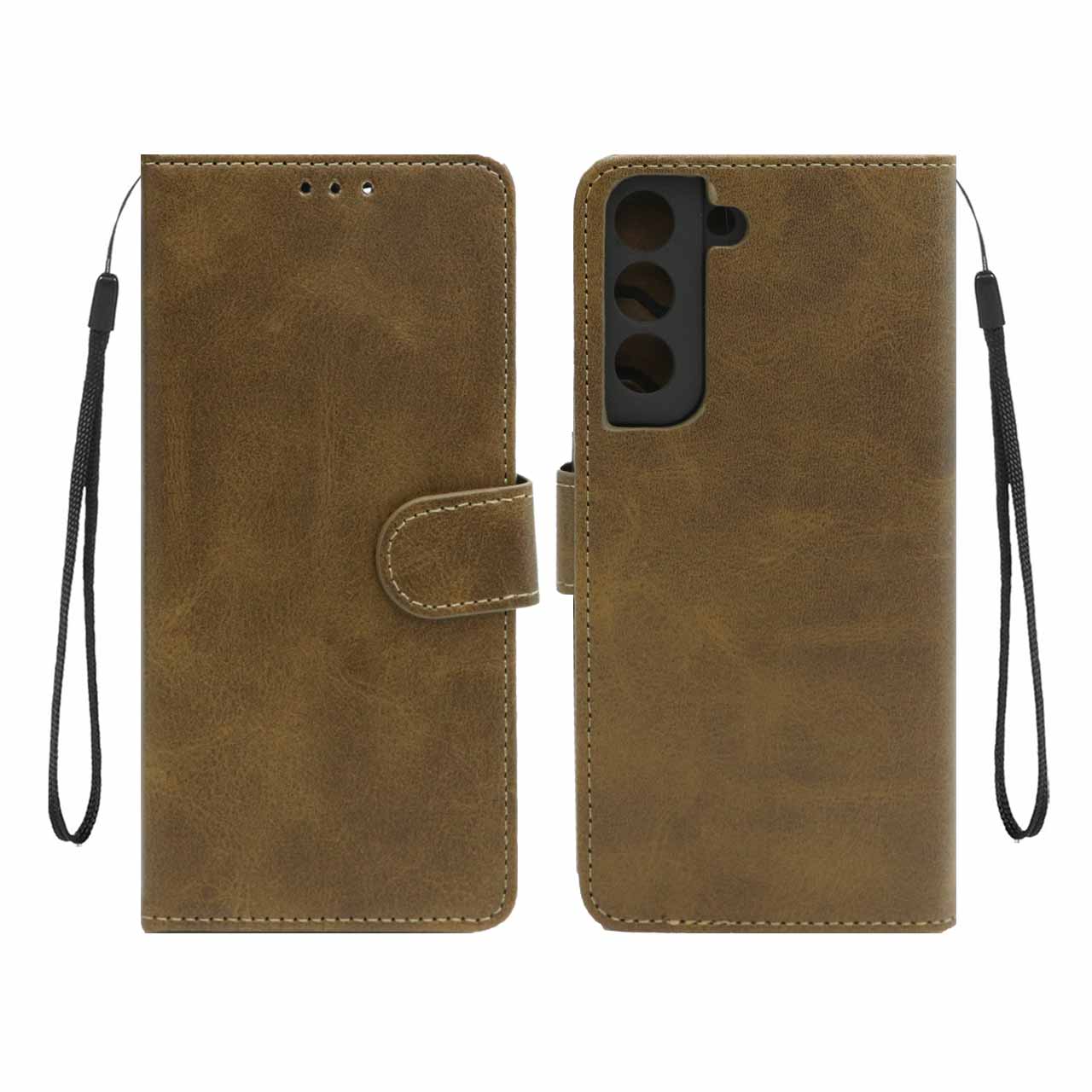 کیف موبایل مگنتی درجه یک MNC مدل Samsung Galaxy S22 - سبز زیتونی