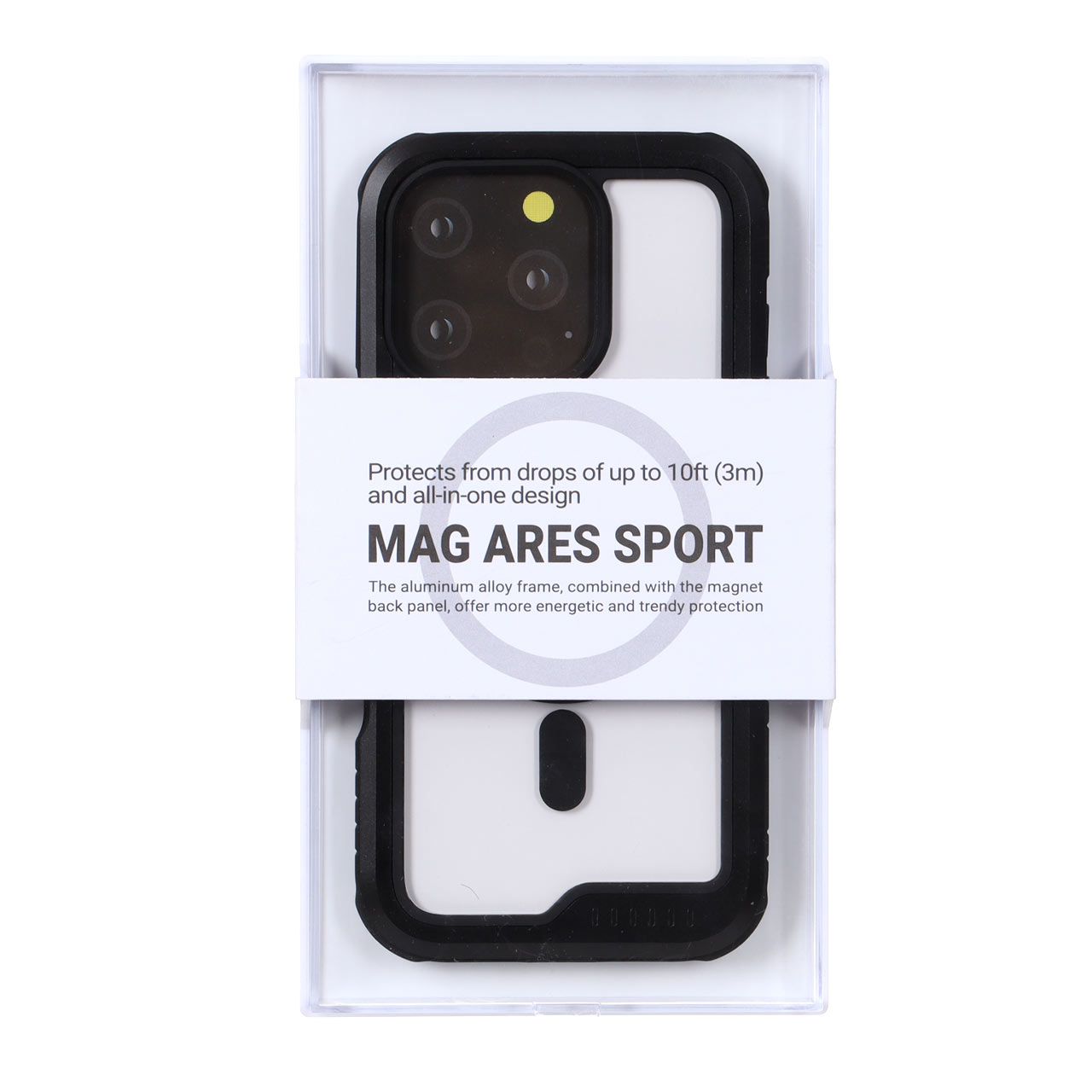 قاب Original KZDoo MAG Ares Sport مدل Apple iPhone 16 Pro - مشکی (پک دار) - NTC