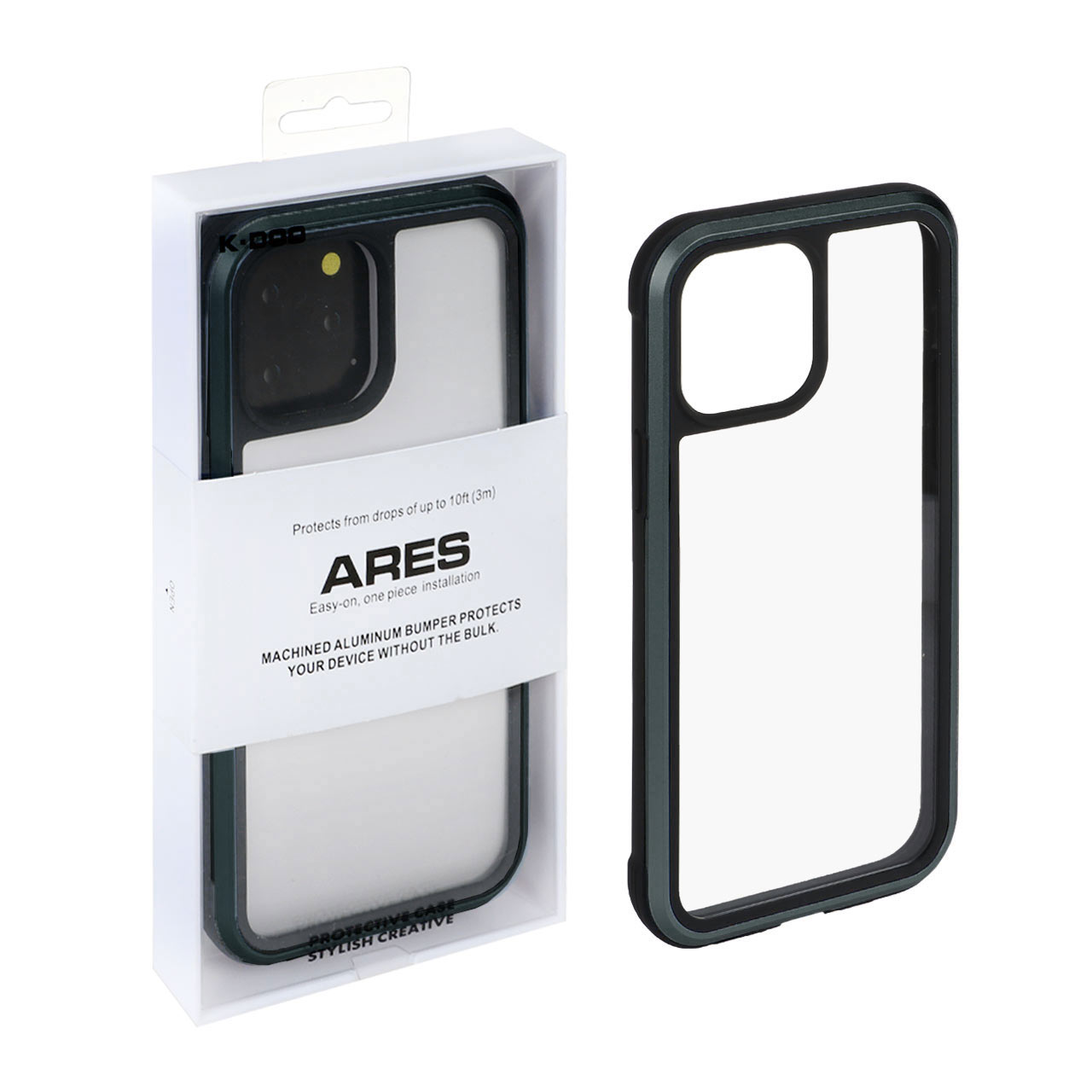 قاب Original KDoo ARES مدل Apple iPhone 14 Pro Max - خاکستری (پک دار )