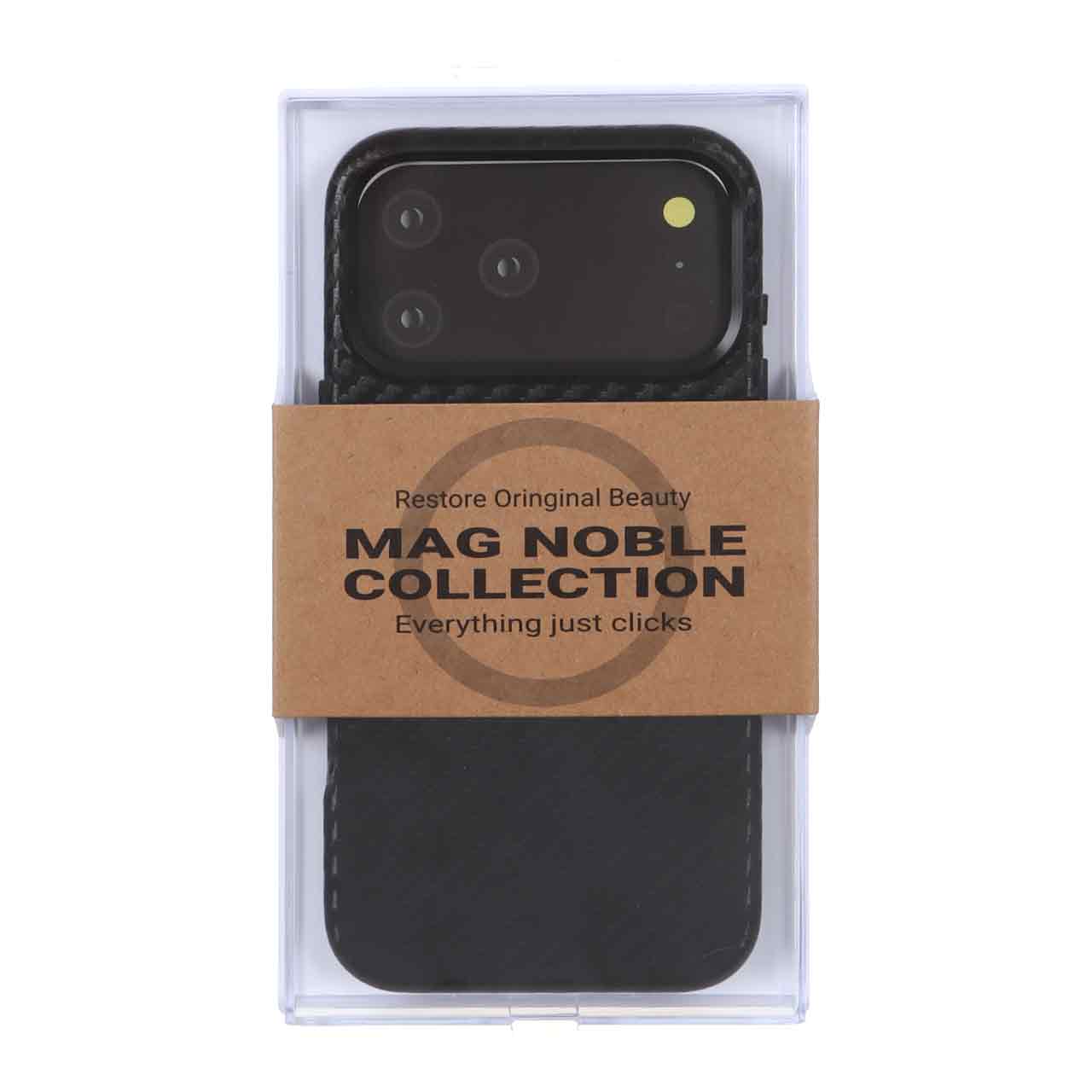 قاب Original Kdoo Mag Noble مدل Apple iPhone 17 Pro Max - مشکی (پک دار) - NTC