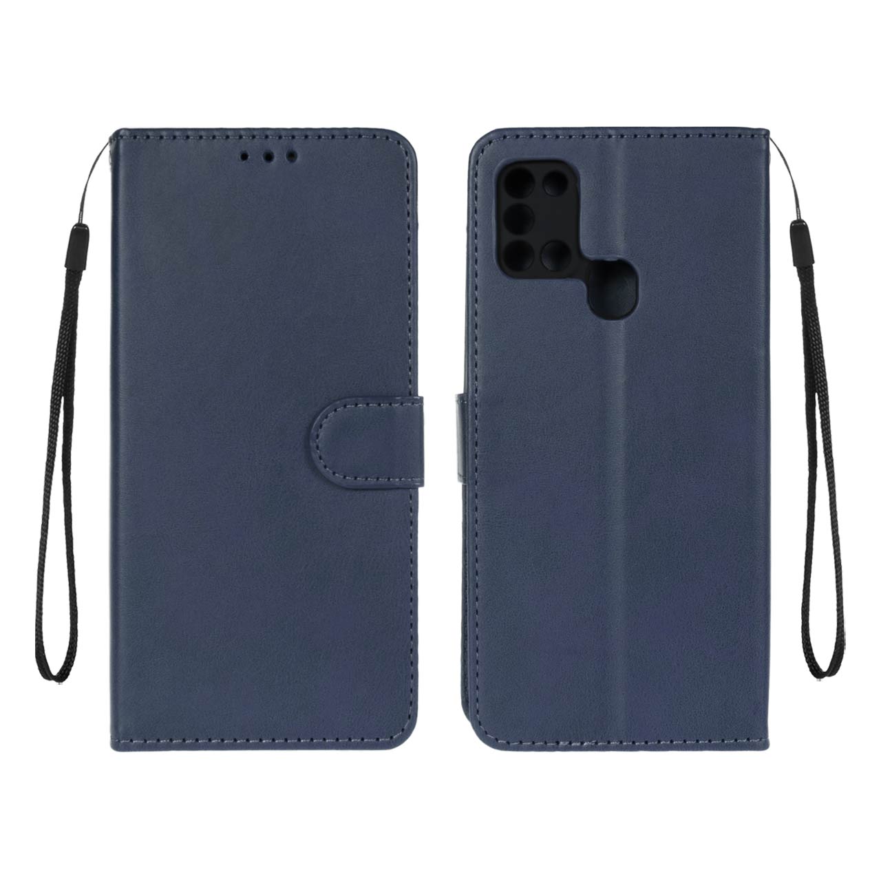 کیف موبایل مگنتی Samsung A21S - سرمه ای