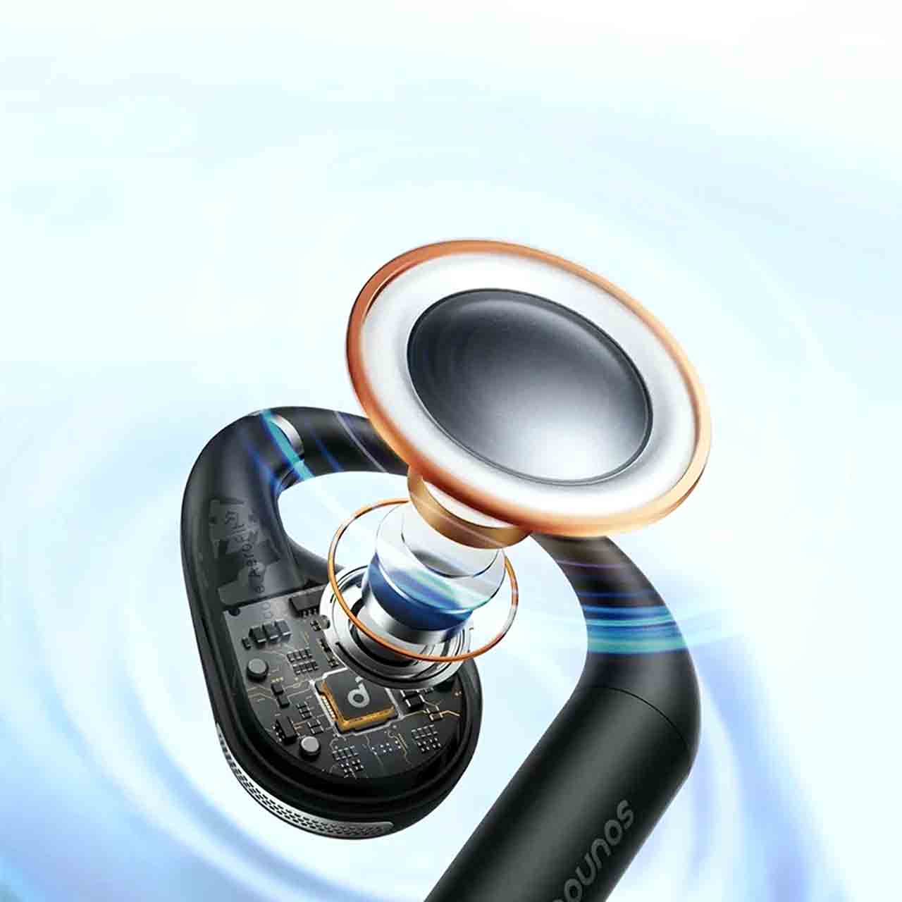 هندزفری بلوتوثی ANKER مدل AeroFit A3872H11 - مشکی (گارانتی 18ماهه حافظه طلایی ایستا)