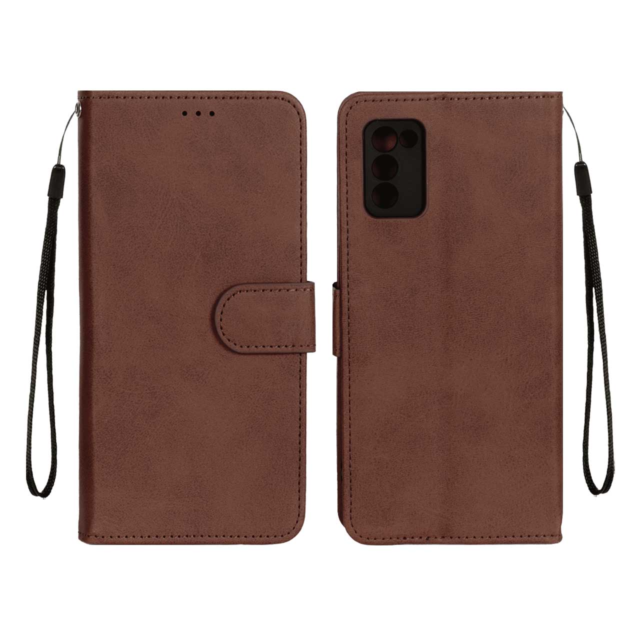 کیف موبایل مگنتی Samsung Galaxy A03s / A02s - قهوه ای