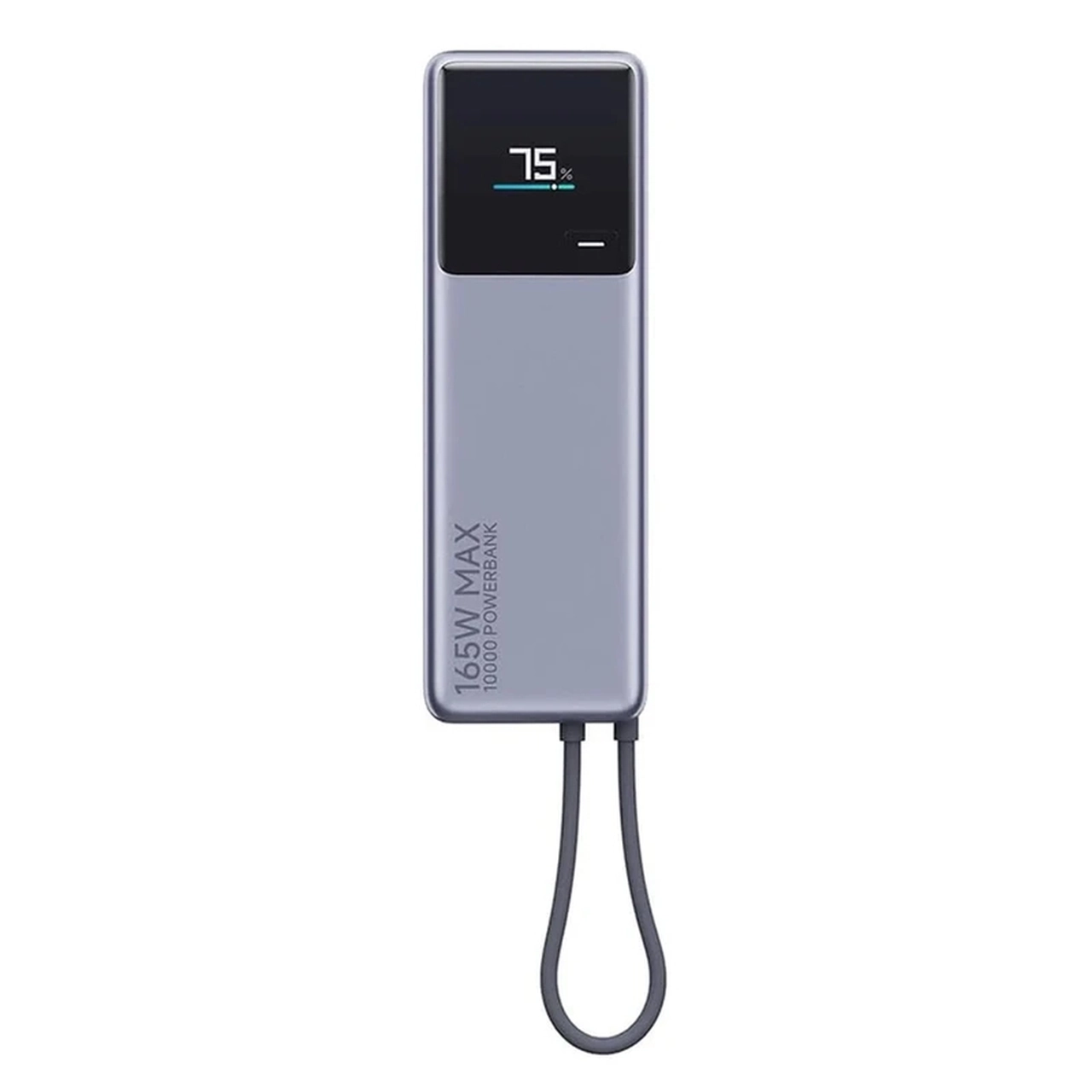 پاوربانک (فست شارژ) Xiaomi 165W 10000mAh مدل PB1165MI - خاکستری - اصلی (گارانتی18 ماهه شرکتی)