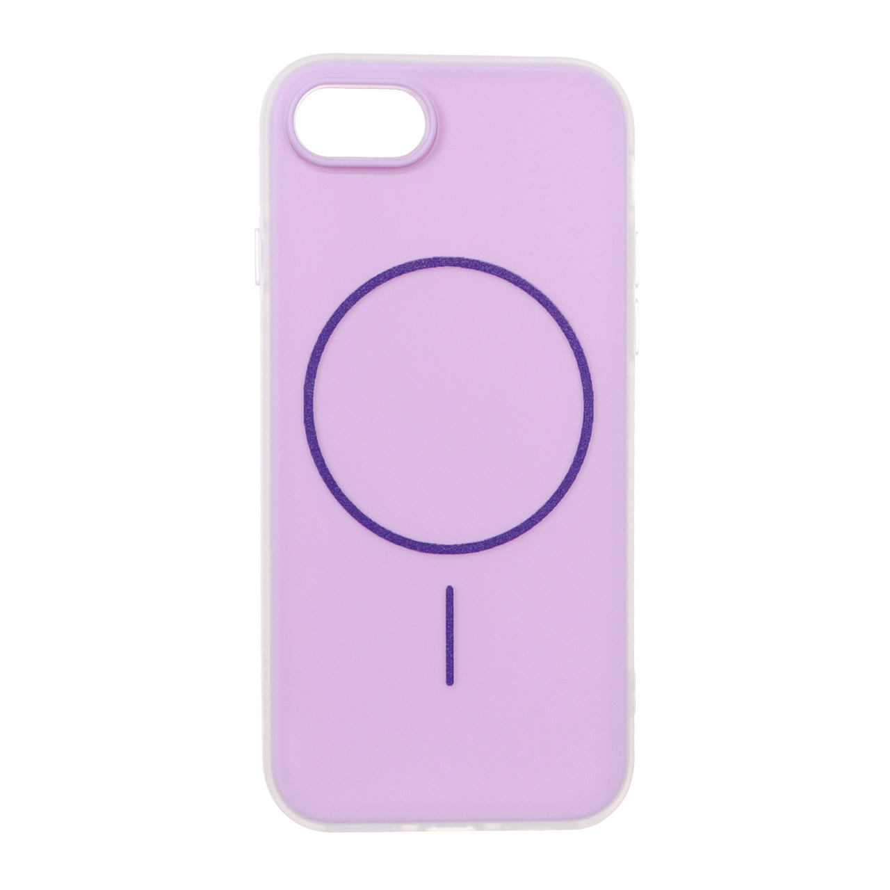 قاب دو تکه طرح مگ سیف مات Apple iPhone 7 / iPhone 8 / iPhone SE (2020) - بنفش