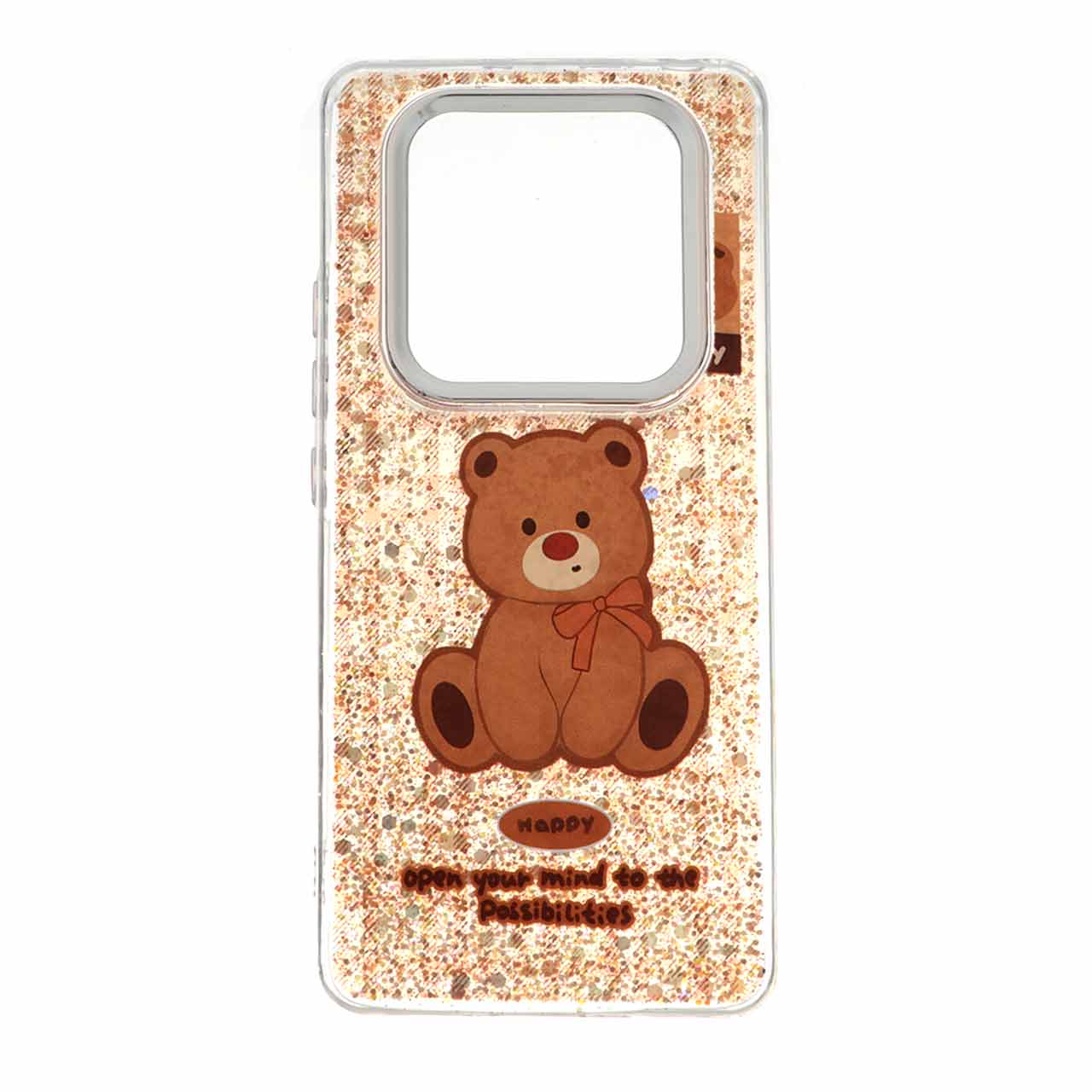 قاب رزینی اکلیلی لنز سیلور Xiaomi Redmi Note 14 Pro 4G - طرح 99