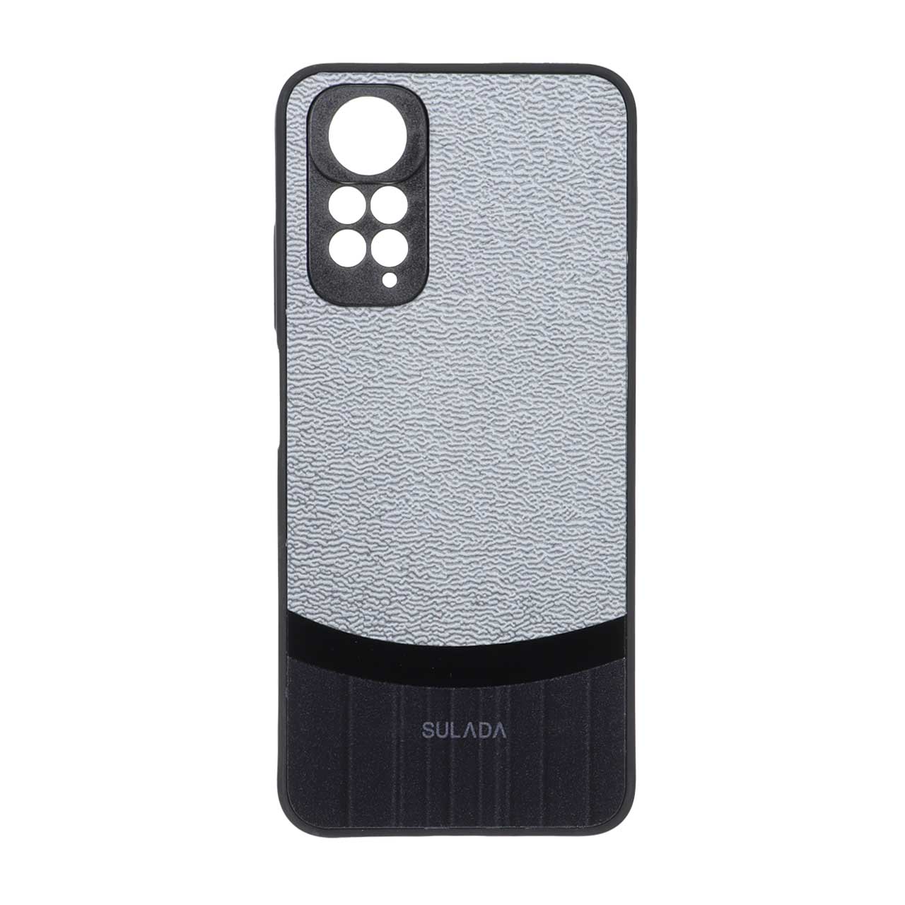 قاب SULADA دو تکه Texture مدل Xiaomi Redmi Note 11 4G / Redmi Note 11S - طوسی