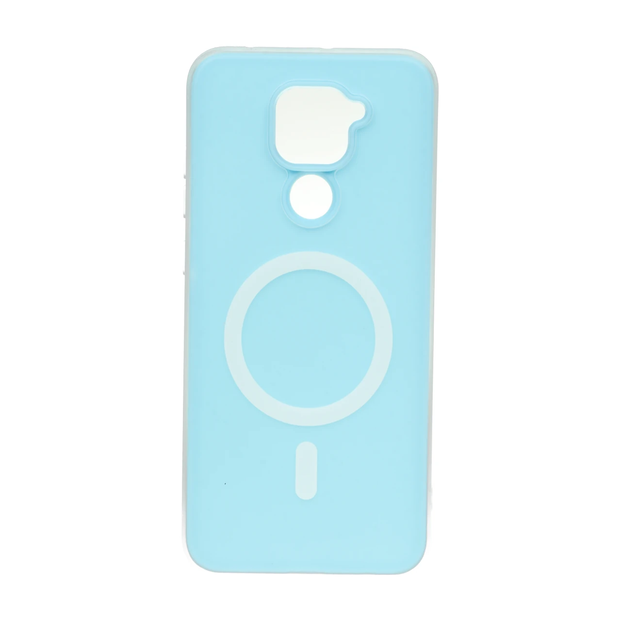 قاب دو لایه مات طرح مگ سیف Xiaomi Redmi Note 9 / Redmi 10X 5G / Redmi 10X Pro 5G  - آبی