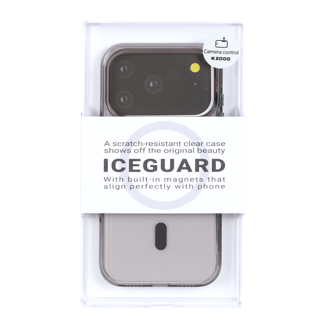 قاب Original Kdoo ICEGUARD Magsafe مدل Apple iPhone 17 Pro - مشکی (پک دار)