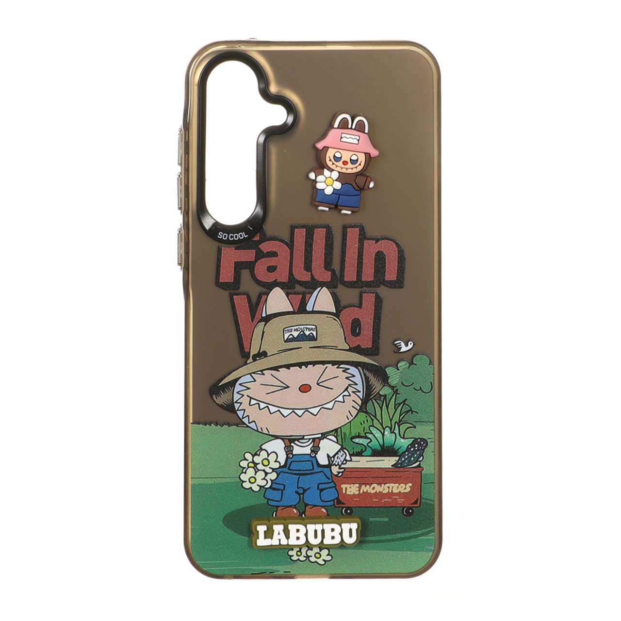 قاب SO COOL طرح Labubu خمیری برجسته Samsung Galaxy A35 / A55 - کد 135