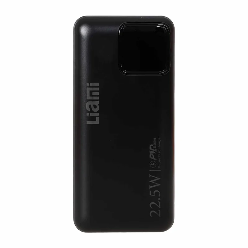 پاوربانک (PD و فست شارژ) Liami 22.5W 20000mAh مدل LM-7020 - مشکی