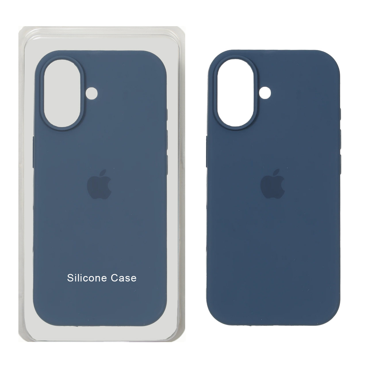 قاب سیلیکونی پاک کنی اورجینال Apple iPhone 17 - آبی اقیانوسی (پک اصلی)