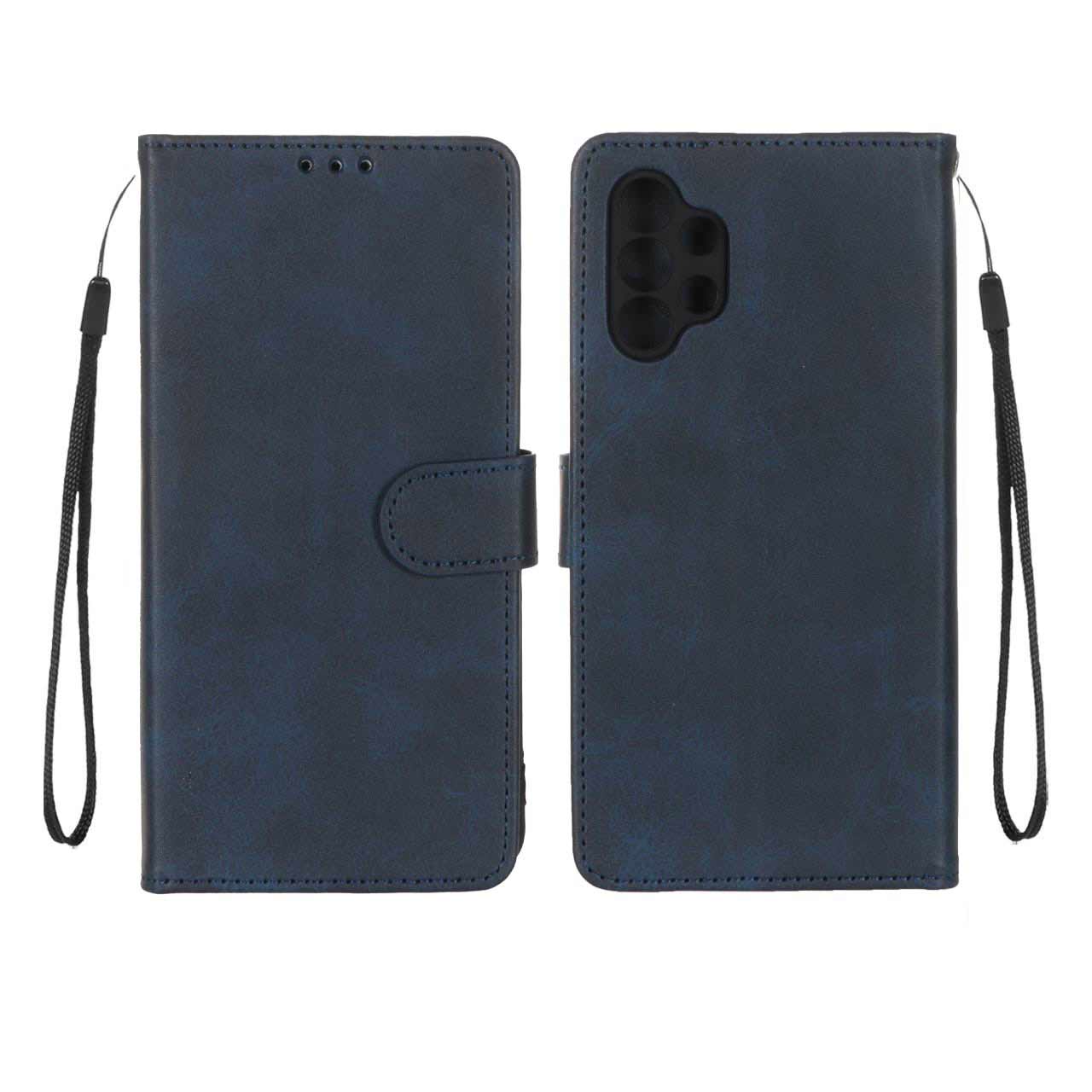 کیف موبایل مگنتی درجه یک MNC مدل Samsung Galaxy A32 4G - سرمه ای