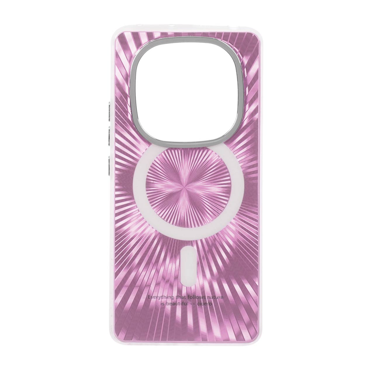 قاب Succinct الحمبرا طرح مگ سیف Xiaomi Redmi Note 14 Pro 4G - سرخابی