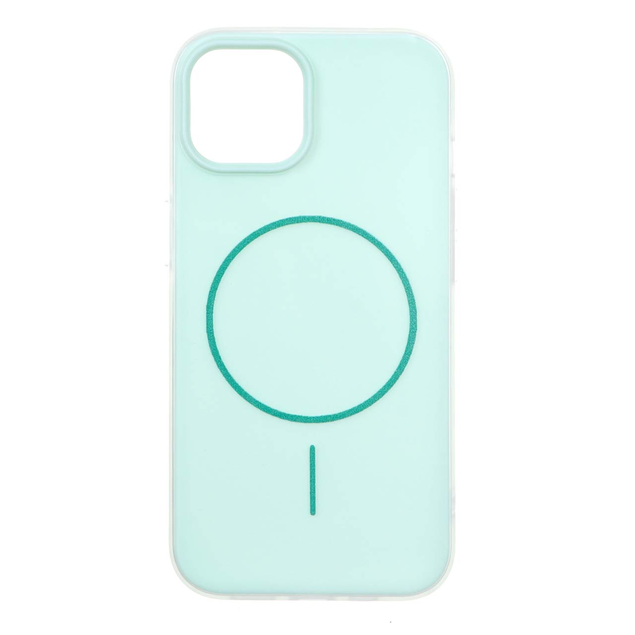 قاب دو تکه طرح مگ سیف مات Apple iPhone 13 / iPhone 14 - سبز