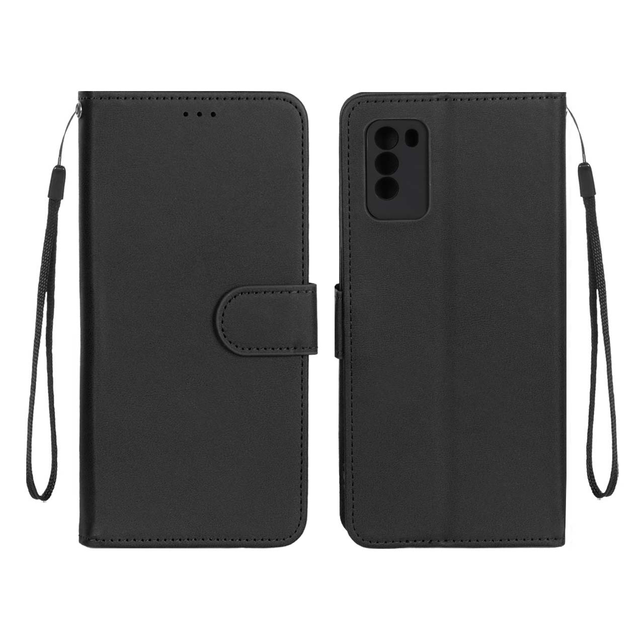 کیف موبایل مگنتی Xiaomi Poco M3 - مشکی