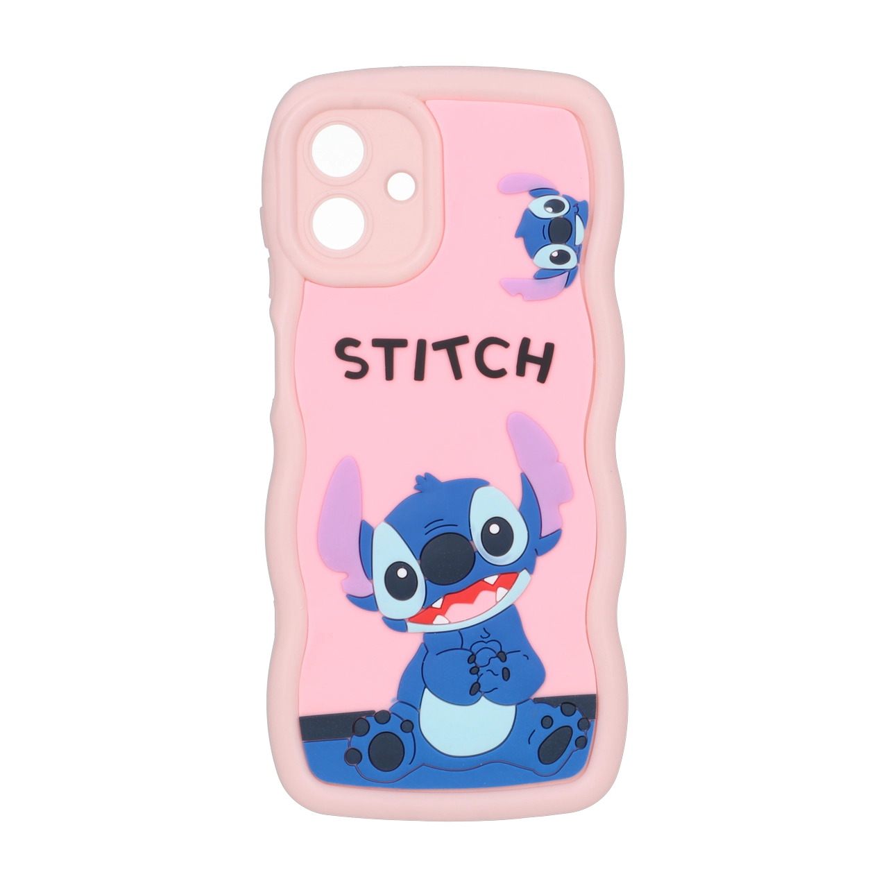 قاب کنگره ای عروسک برجسته محافظ لنزدار Samsung Galaxy A07 - طرح 112