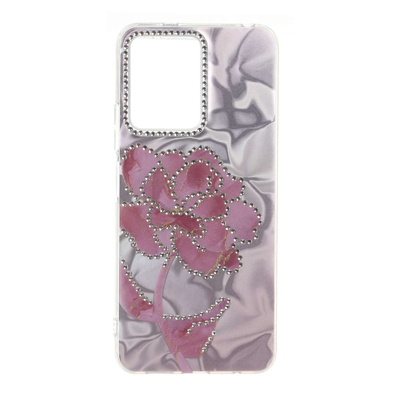 قاب هولوگرامی طرح دار نگینی Xiaomi Redmi Note 12 4G - کد 316