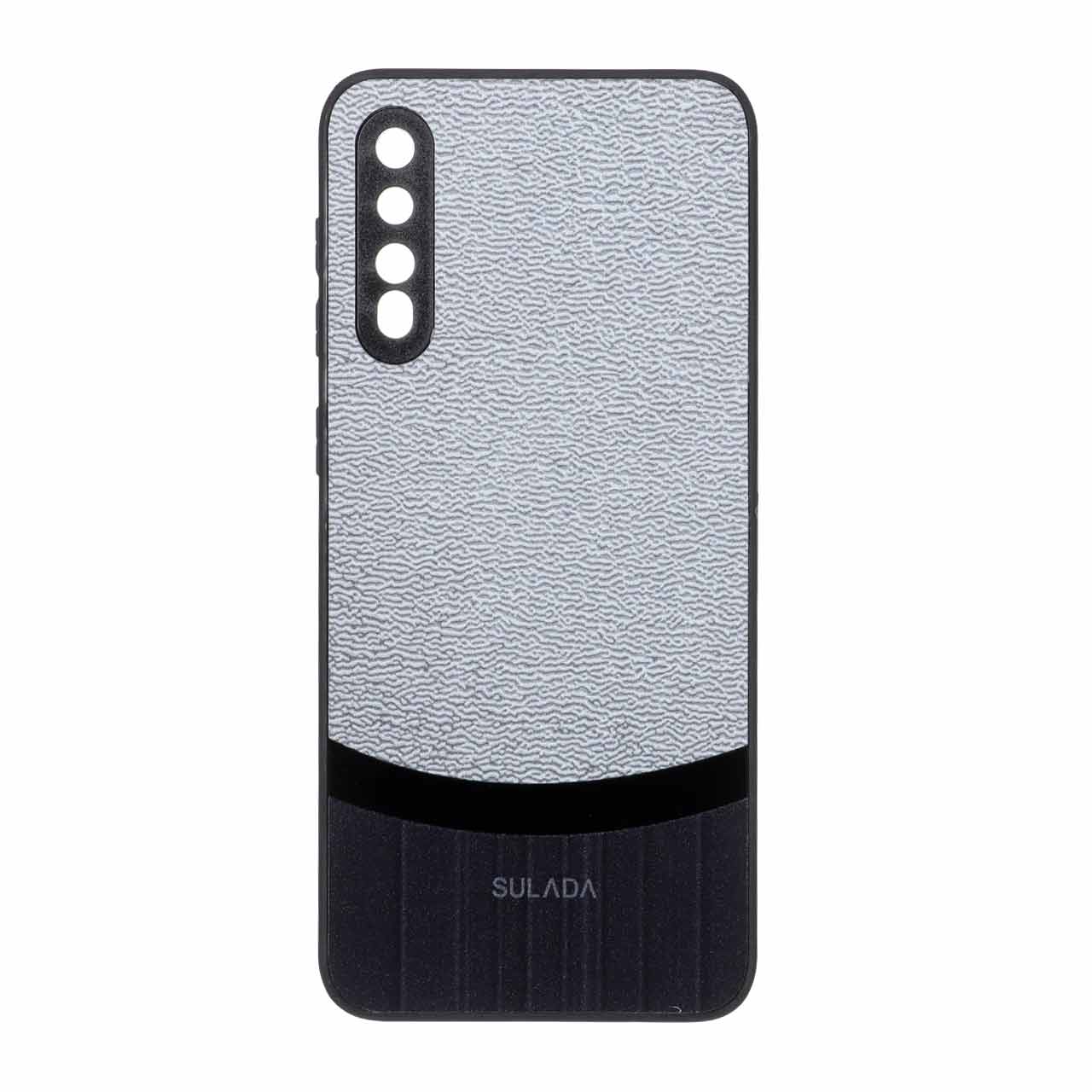 قاب SULADA دو تکه Texture مدل Samsung Galaxy A50 / A50s / A30s - طوسی
