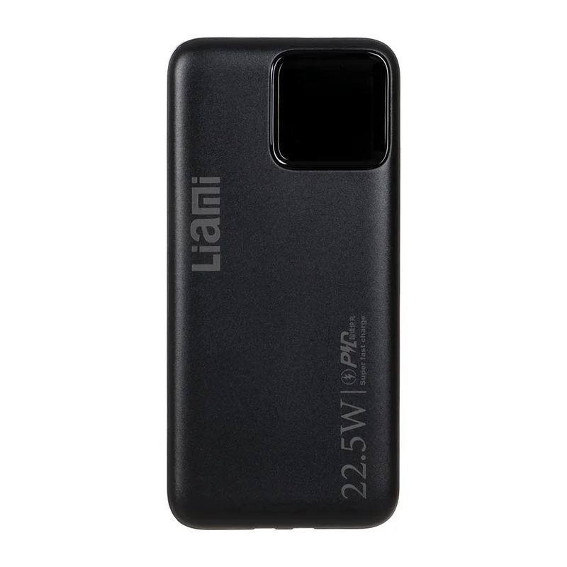 پاوربانک (PD و فست شارژ) Liami 22.5W 10000mAh مدل LM-7010 - مشکی
