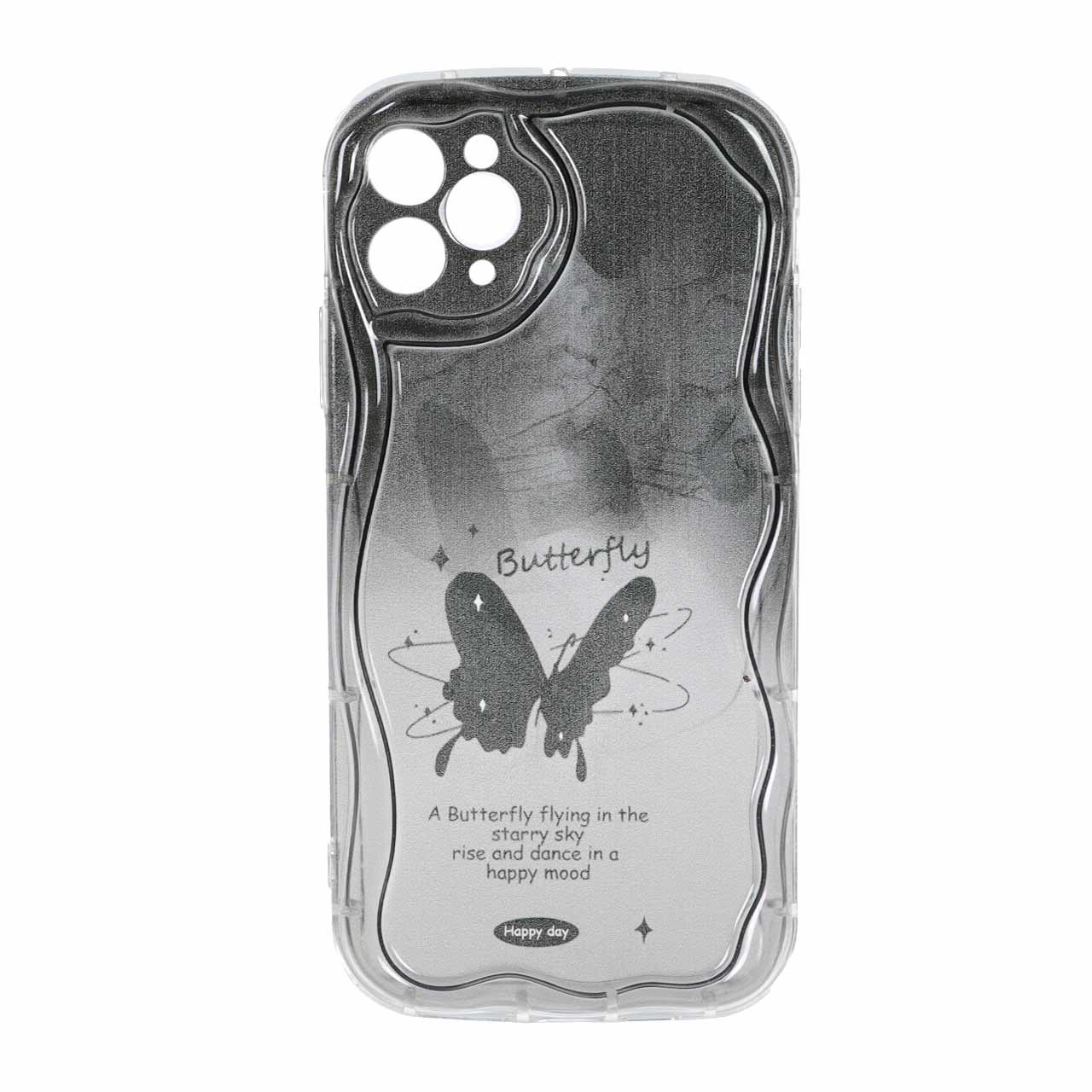 قاب کنگره ای ژله ای Black Design مدل Apple iPhone 11 Pro Max - طرح 42