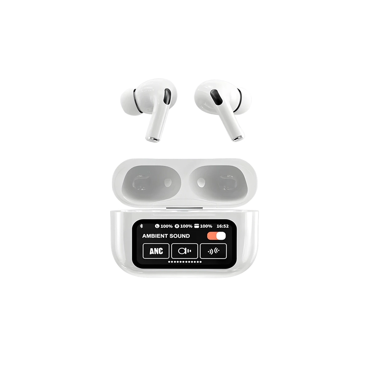 ایرفون بی سیم Touch Control ANC/ENC - سفید - ASP (گارانتی شش ماهه آروین)